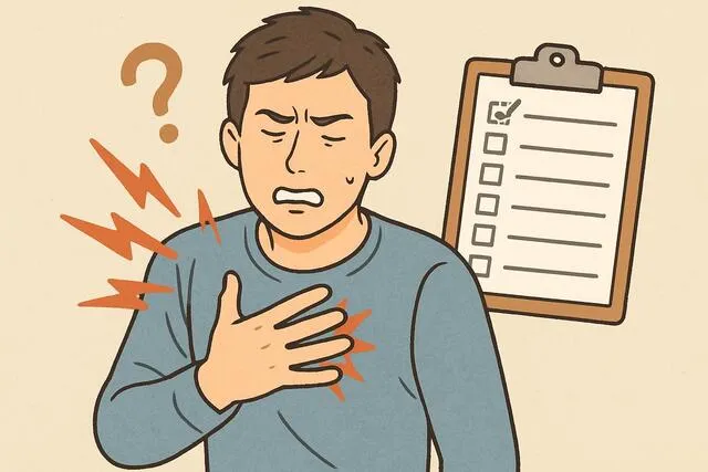 肋間神経痛セルフチェック