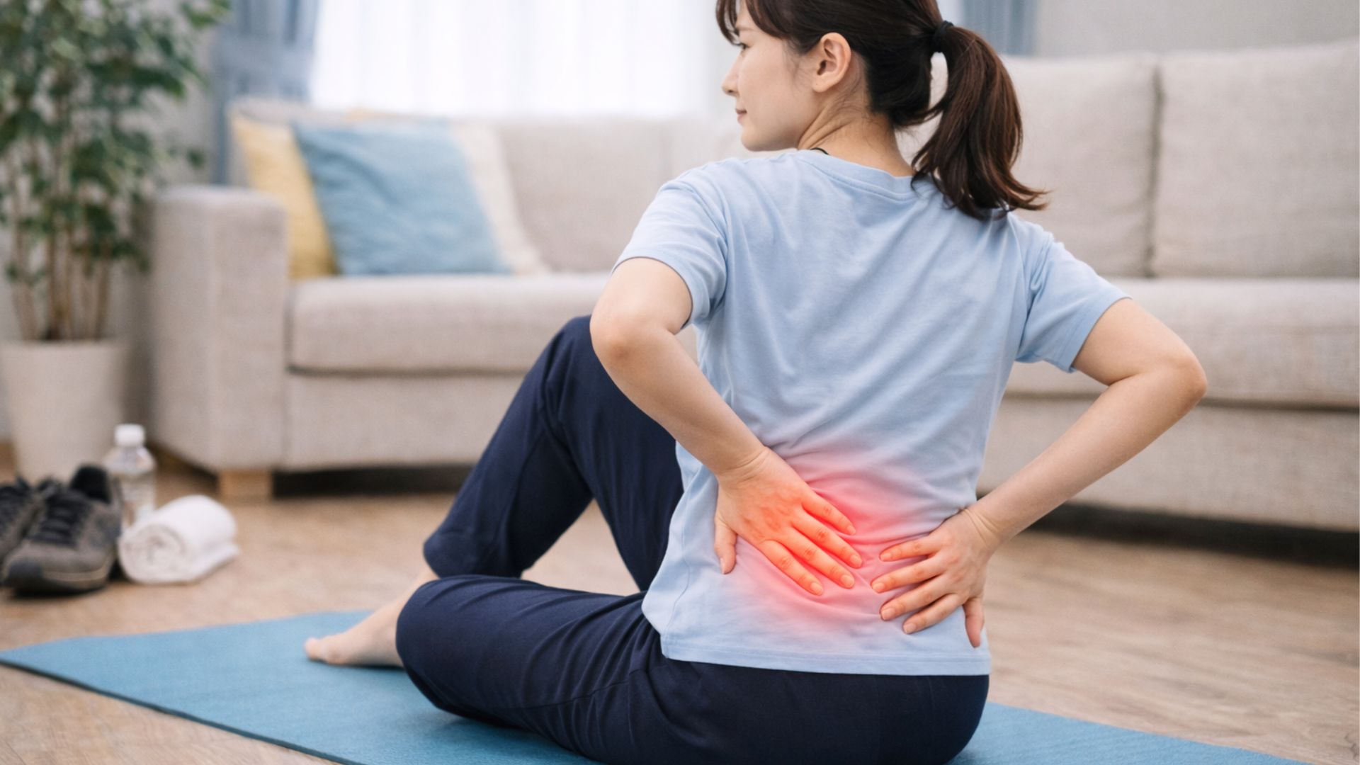 接客業・立ち仕事・腰痛・セルフケア